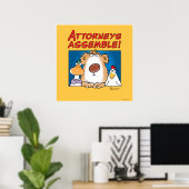 Poster ASSEMBLE AUX PROPRIÉTAIRES ! Sandra Boynton (Bureau à domicile)