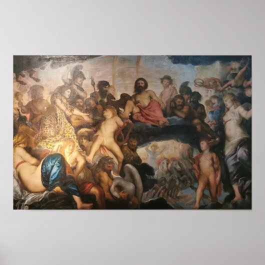 Poster Assemblée des dieux  (Devant)