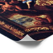 Poster Assemblée Des Dieux Sur Le Mont Olympe (Coin)