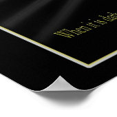 Poster Assez foncé (Coin)