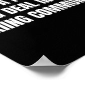 Poster Assez grand dans la communauté du ski (Coin)