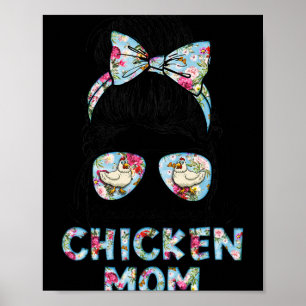 Poster Assez occupée à être une maman poulet Nouvelle mam