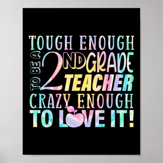 Poster Assez Pour Enseigner La 2e Année De L'Enseignant R (Devant)