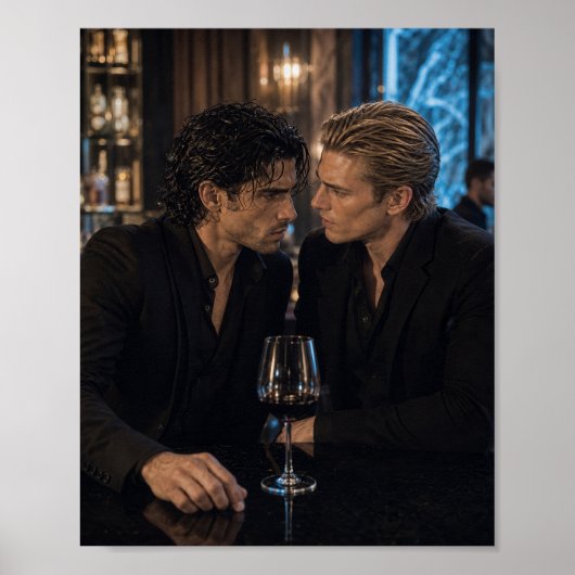 Poster Assez proche | Projet d'art gay (Devant)