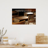 POSTER ASSEZ-VOUS, HUSSEZ-VOUS ET TENEZ-VOUS.... (Cuisine)