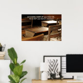 POSTER ASSEZ-VOUS, HUSSEZ-VOUS ET TENEZ-VOUS.... (Bureau à domicile)