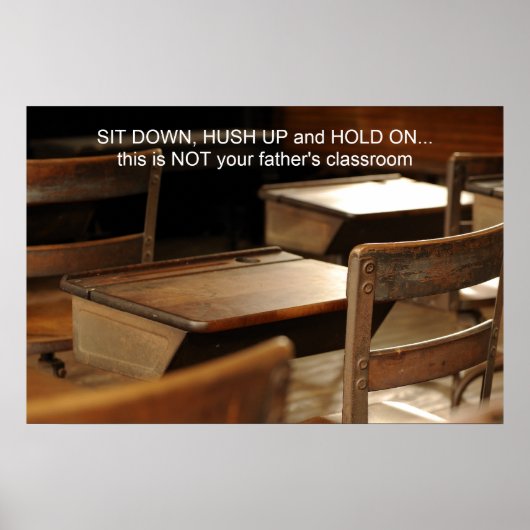 POSTER ASSEZ-VOUS, HUSSEZ-VOUS ET TENEZ-VOUS.... (Devant)