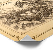 Poster Assiette de terrain Coucou (Coin)