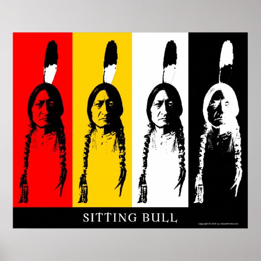 Poster Assiette en multicolore (Devant)