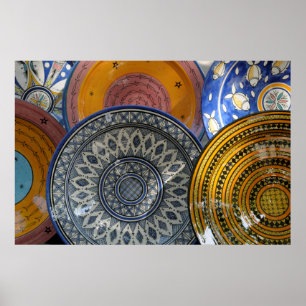 Poster Assiettes en céramique
