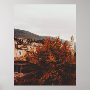 Poster Assise - Ombrie - Italie