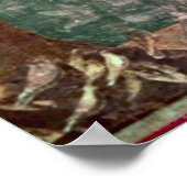 Poster Assise, Saint François et les oiseaux (Coin)