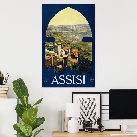 Poster Assisi (Bureau à domicile)