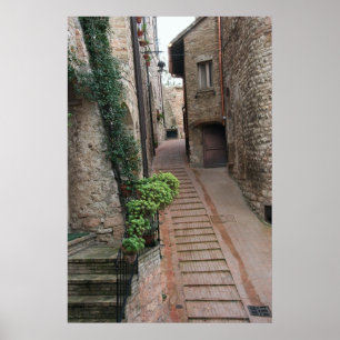 Poster Assisi, Italie