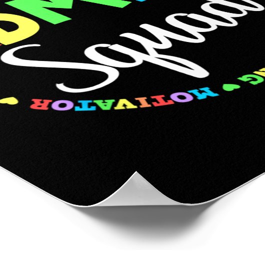 Poster Assistant de l'école de squad Administrateur princ (Coin)