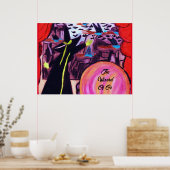 POSTER ASSISTANT DE VOL OZ VOL (Cuisine)