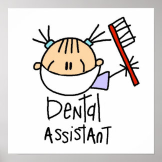 Poster Assistant dentaire