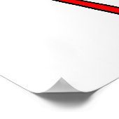 Poster Assistant dentaire avec brosse à dents (Coin)