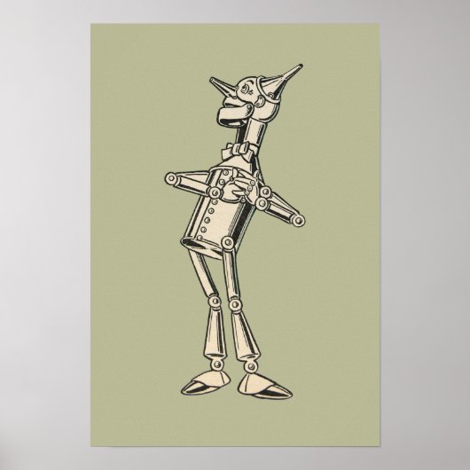 Poster Assistant d'Oz Tin Man (Devant)