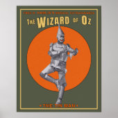 Poster Assistant d'Oz Tin Man (Devant)