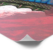 Poster Assistant Dragon vert (Coin)