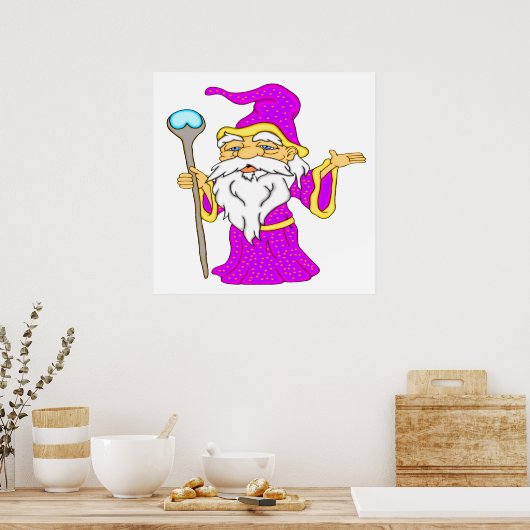 Poster Assistant Gnome (Cuisine)