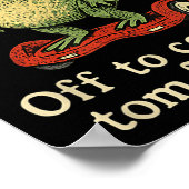 Poster Assistant Grenouille Whimsical Désactivé Pour Enga (Coin)