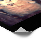 Poster Assistant Halloween Chat Mème _1 (Coin)