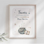 Poster Assistant Partie Favoriser la signature