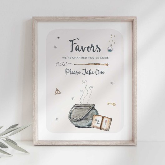 Poster Assistant Partie Favoriser la signature