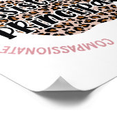Poster Assistant principal Leopard Apple Titre de l'emplo (Coin)