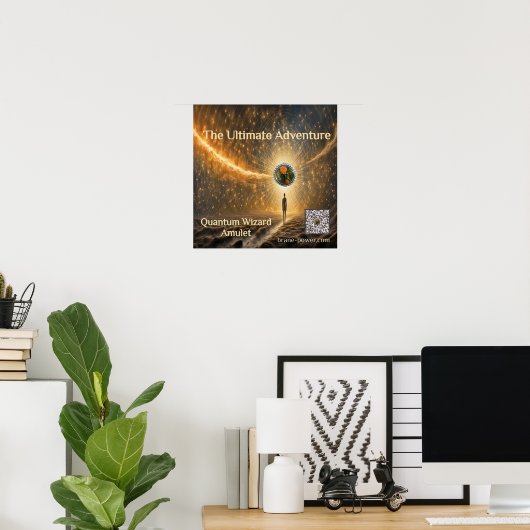 Poster Assistant Quantum Amulet (Bureau à domicile)