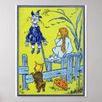 Assistant vintage d'illustration Oz