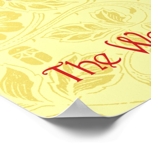 Poster Assistant vintage d'Oz (Coin)