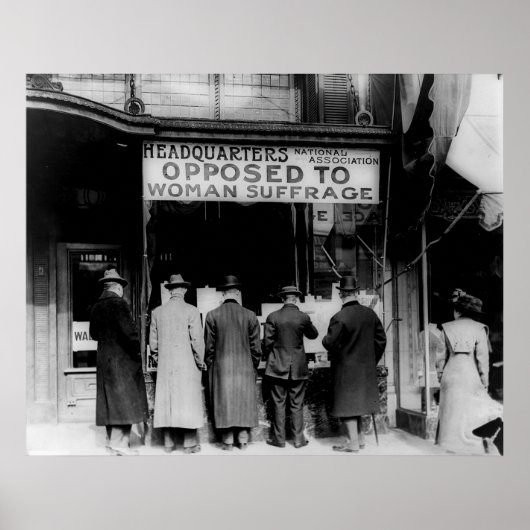 Poster Association nationale anti-suffrage (Devant)