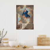 Poster Assomption de la Vierge, Nicolas Poussin Beaux Art (Cuisine)