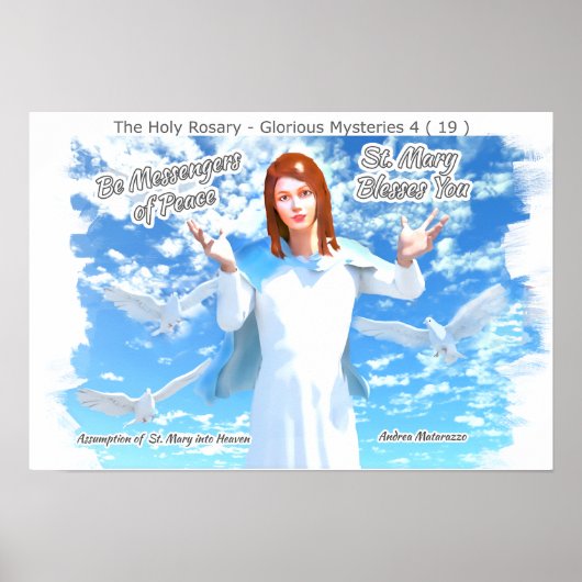 Poster Assomption de Sainte Marie au Ciel (Devant)