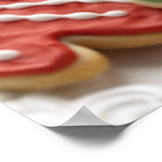 Poster assortiment de biscuits de fête (Coin)