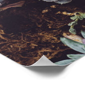 Poster Assortiment de petits Plantes succulents (Coin)