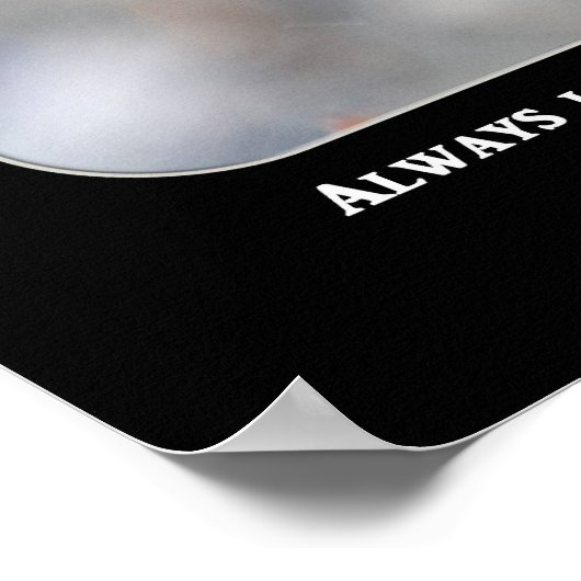 Poster assurance-vie toujours à l'air libre (Coin)