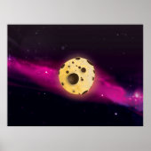 Poster Astéroïde de pâte à biscuits (Devant)