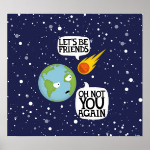 Poster Asteroïde encore (affiche moyenne)