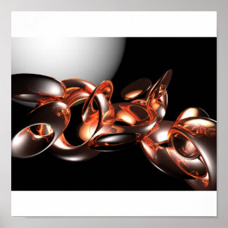 Poster Astéroïdes en verre