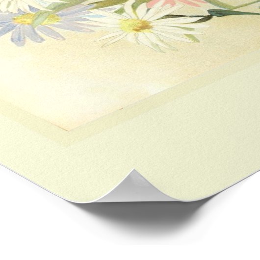 Poster Asters (marais de Michaelmas) (Coin)