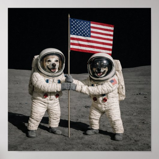 Poster "Asto-Dogs" (Devant)