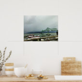 Poster Astoria-Megler Bridge, Astoria (Cuisine)