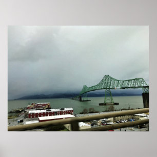 Poster Astoria-Megler Bridge, Astoria