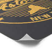 Poster Astoria New York Its Where My Story Begins (Coin)