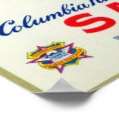 Poster Astoria, Oregon - Saumon d'eau douce de Thompson (Coin)