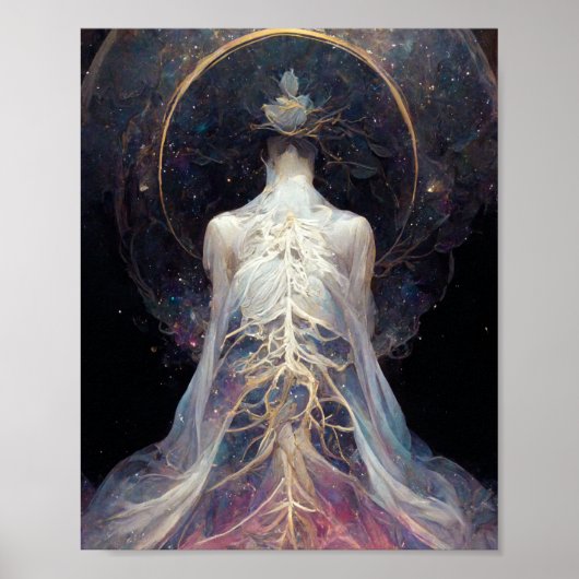 Poster Astral Ganglia 2 Imaginaire Science Fiction Art (Devant)